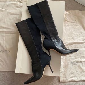 Jimmy Choo black boots. Size 6.5